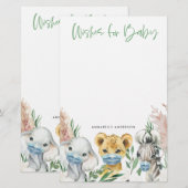 Geschlechtsneutrale Maskenwünsche für gelassen Säu Briefpapier (Vorne/Hinten)