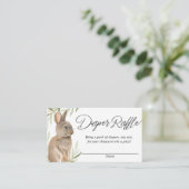 Geschlechtsneutrale Osterscheinkarten Begleitkarte (Stehend Vorderseite)