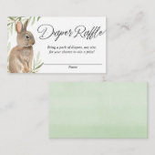 Geschlechtsneutrale Osterscheinkarten Begleitkarte (Vorne/Hinten)