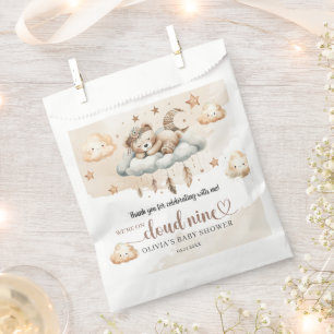 Geschlechtsneutrale Schlafteddywolke neun Geschenktütchen