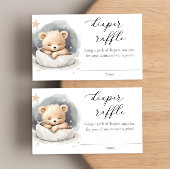 Geschlechtsneutrale Teddybärenkarten Begleitkarte