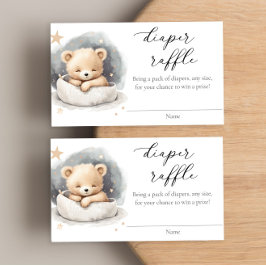 Geschlechtsneutrale Teddybärenkarten Begleitkarte