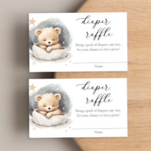 Geschlechtsneutrale Teddybärenkarten Begleitkarte