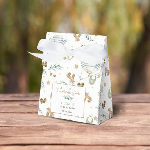 Geschlechtsneutrale Vintage-Spielzeuge Baby Shower Geschenkschachtel