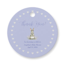 Geschlechtsneutrales Babyshower-Geschenk-Etikett