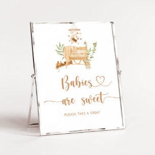 Geschlechtsneutrales boho Kinderzimmer Babys sind  Poster