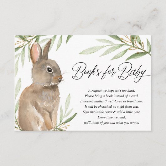 Geschlechtsneutrales Osterhasen-Buch anstelle von Begleitkarte (Vorderseite)