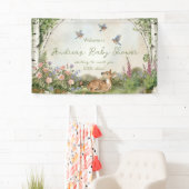 Geschlechtsneutrales Wald-Bogen- und Rehkind-Motto Banner (Insitu)