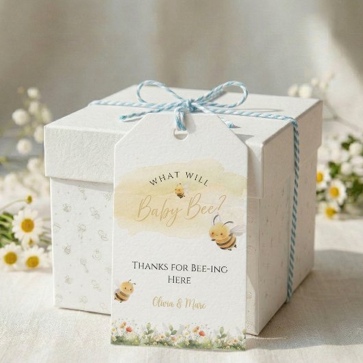 Geschlechtsoffenbarung der Biene • Was wird Baby B Geschenkanhänger