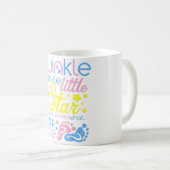 Geschlechtsoffenbarung Twinkle Kaffeetasse (VorderseiteRechts)