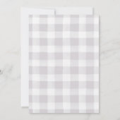 Geschlechtsoffensichtliche Bögen oder Pfeile Baby- Einladung (Rückseite)