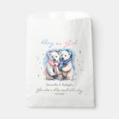 Geschlechtsoffensichtlicher Junge oder Mädchen Bab Geschenktütchen (Vorderseite)