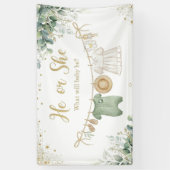 Geschlechtsoffensichtlicher Junge oder Mädchen Füß Banner (Vertikal)