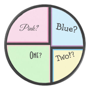 Geschlechtsoffensichtlicher Schock Eishockey Puck