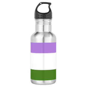 Geschlechtsqueerer Stolz Edelstahlflasche