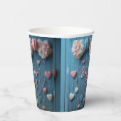 Geschlechtsspezifische Aufdeckungen für Jungen ode Pappbecher (Rechts)