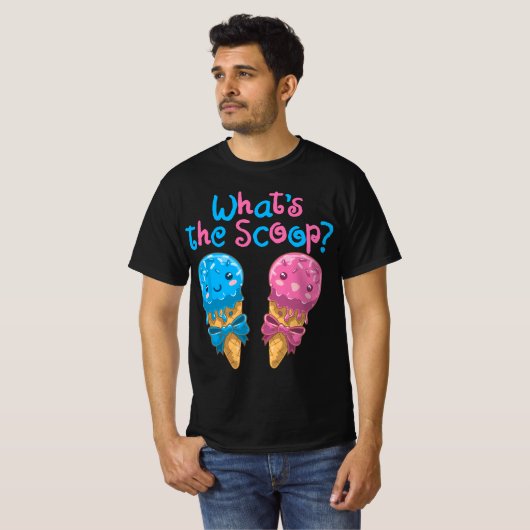 Geschlechtsspezifische Party-Eis in der Familie Wa T-Shirt (Vorne ganz)