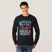 Geschlechtsspezifische Stiefel oder Bogen Abuela M T-Shirt (Vorne ganz)