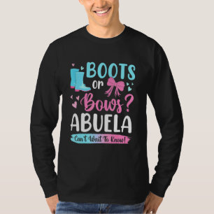 Geschlechtsspezifische Stiefel oder Bogen Abuela M T-Shirt