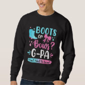Geschlechtsspezifische Stiefel oder Bogen G Pa Mat Sweatshirt (Vorderseite)