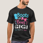 Geschlechtsspezifische Stiefel oder Bogen Gigi Mat T-Shirt (Vorderseite)