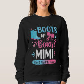 Geschlechtsspezifische Stiefel oder Bogen Mimi Mat Sweatshirt (Vorderseite)