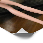 Geschlechtsspezifische Toilette gemischt. Poster (Ecke)