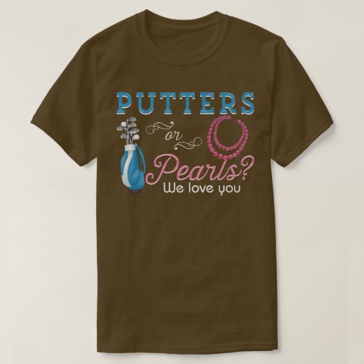 Geschlechtsspezifische Zeiger oder Perlen, die wir T-Shirt (Design vorne)