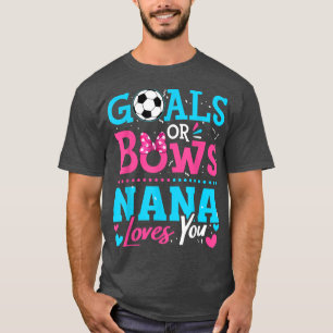 Geschlechtsspezifische Ziele oder Bögen bei einer T-Shirt