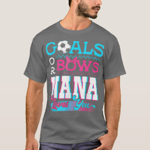 Geschlechtsspezifische Ziele oder Bögen bei einer  T-Shirt