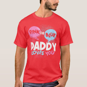 Geschlechtsspezifische Ziele oder Bögen Daddy Lieb T-Shirt