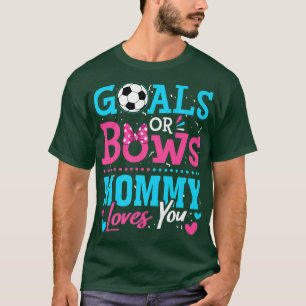 Geschlechtsspezifische Ziele oder Bögen Mami-Liebe T-Shirt