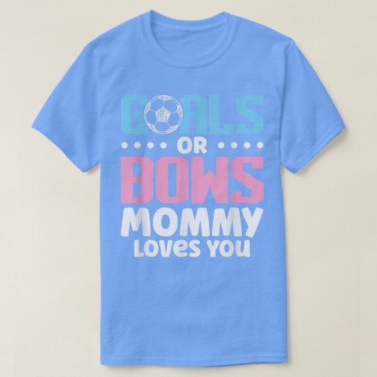 Geschlechtsspezifische Ziele oder Bögen Mami-Liebe T-Shirt (Design vorne)