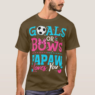 Geschlechtsspezifische Ziele oder Bögen Papaw-Lieb T-Shirt