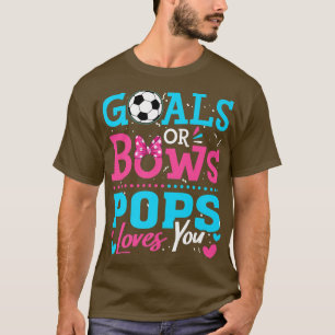 Geschlechtsspezifische Ziele oder Bögen Pop Lieben T-Shirt