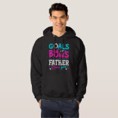Geschlechtsspezifische Ziele oder Bögen Vater Lieb Hoodie (Vorne ganz)