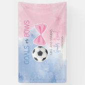 Geschlechtsspezifische Ziele oder Bögen zeigen Par Banner (Vertikal)