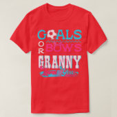 Geschlechtsspezifische Ziele oder Bows Granny Lieb T-Shirt (Design vorne)