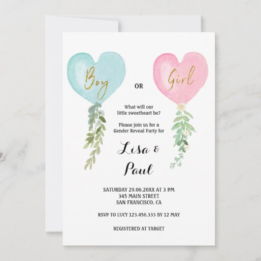 Geschlechtsverkehr Einladung (Vorderseite)