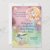 Geschlechtsverkehr oder Twins-Kinderdusche Einladung (Rückseite)