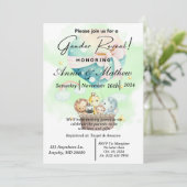 Geschlechtsverkehr: Tiersafari in einem Heißluftba Einladung (Stehend Vorderseite)