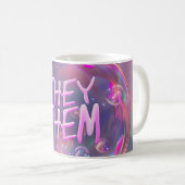 Geschlechtsverkehr und digitale Kunst Kaffeetasse (VorderseiteRechts)
