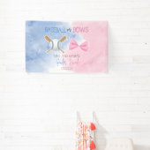 Geschlechtsverkehr zwischen Baseball und Bows Banner (InSitu)