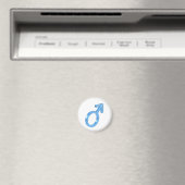 Geschlechtszeichen für Blauglas Magnet (In Situ (Geschirrspüler))