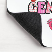Geschlechtszugehörigkeit am Valentinstag Aufdeckun Mousepad (Ecke)