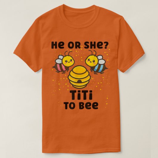 Geschlechtszugehörigkeit des Babys offenbart Party T-Shirt (Design vorne)