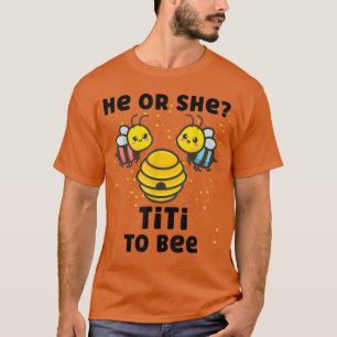 Geschlechtszugehörigkeit des Babys offenbart Party T-Shirt