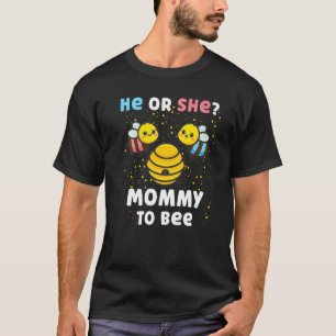 Geschlechtszugehörigkeit des Babys zeigt, dass er T-Shirt