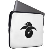 Geschleifte Wildgans Laptopschutzhülle (Vorne Rechts)