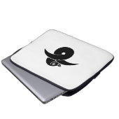 Geschleifte Wildgans Laptopschutzhülle (Vorne Knopf)